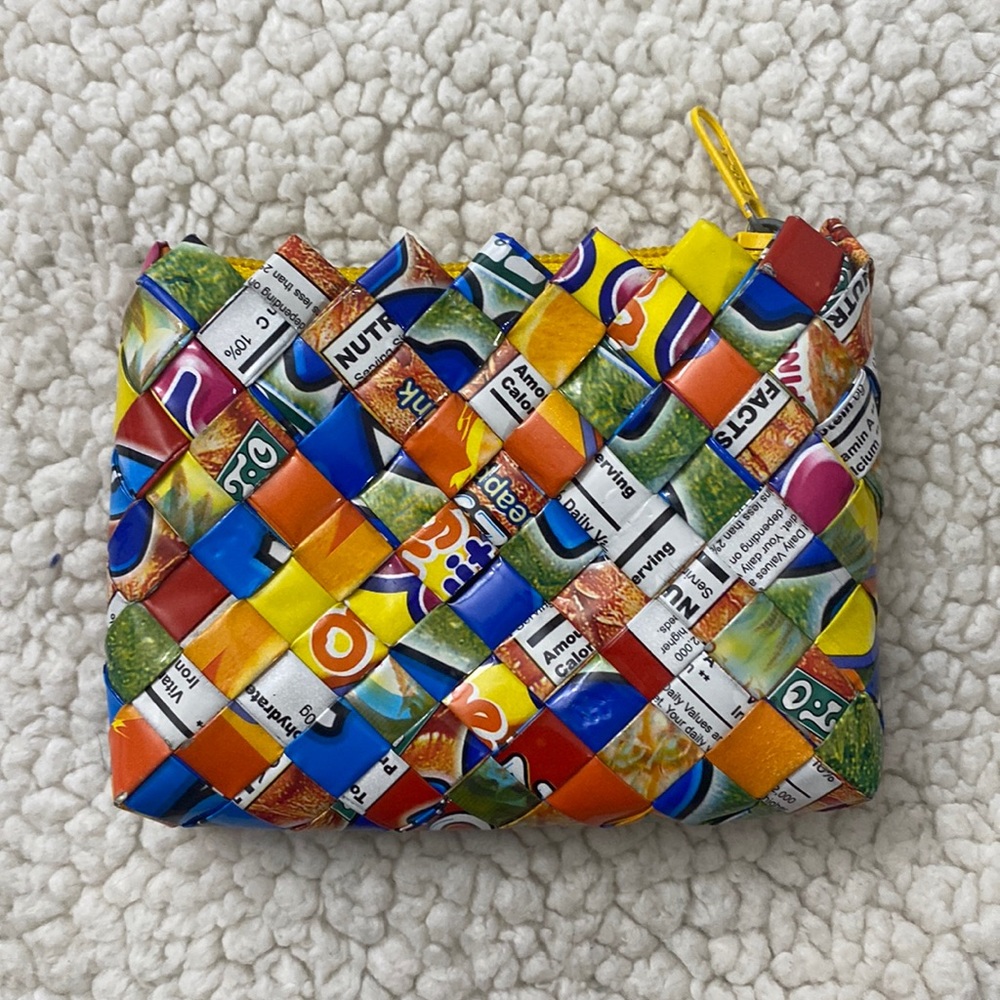 recycled coin purse